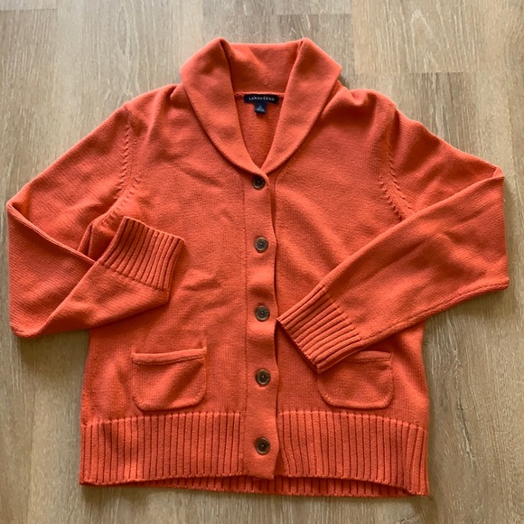 Lands' End Sweaters Lands End Cotton Cardigan Poshmark